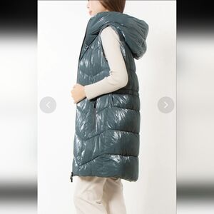 NWT Women's  Insulated Longline Puffer Waterproof Vest, M